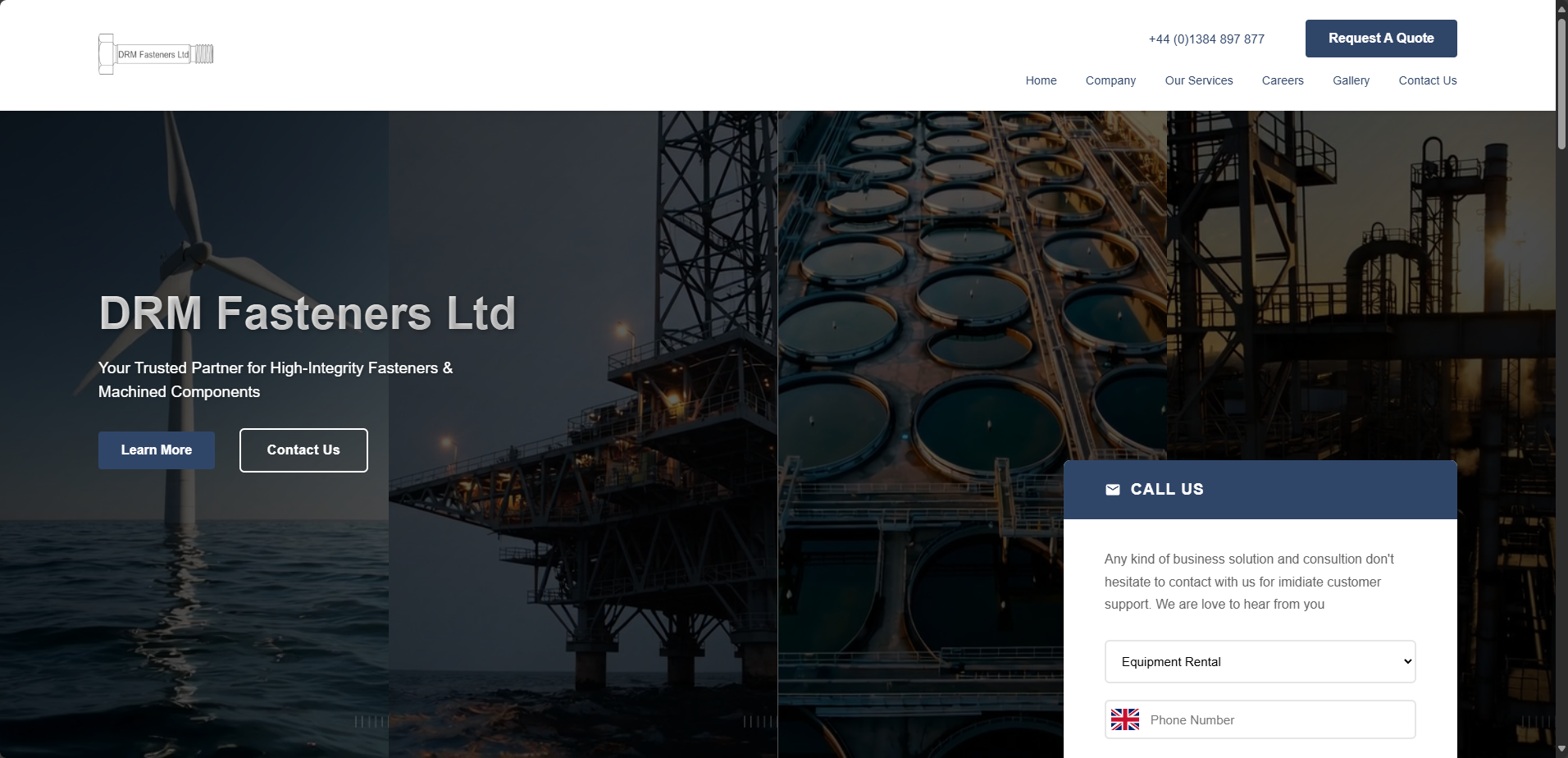 Desktop Website Preview